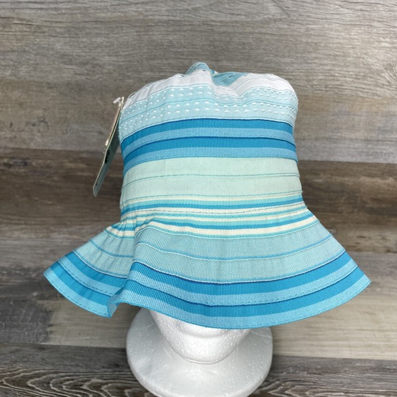 Wallaroo Other - WALLAROO Hat Company Kids Petite Nantucket Sun Hat UPF 50+ Aqua